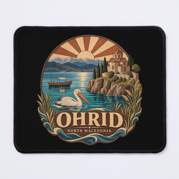 Item preview, Ohrid - North Macedonia designed and sold by StudioRedKoala.