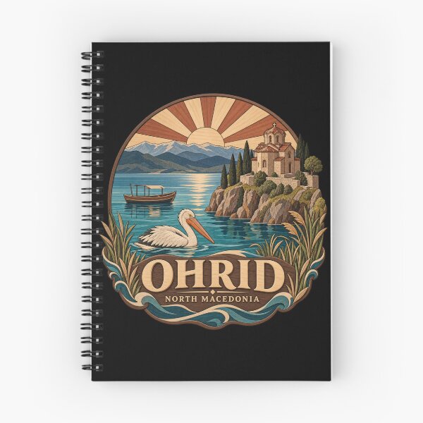 Item preview, Ohrid - North Macedonia designed and sold by StudioRedKoala.