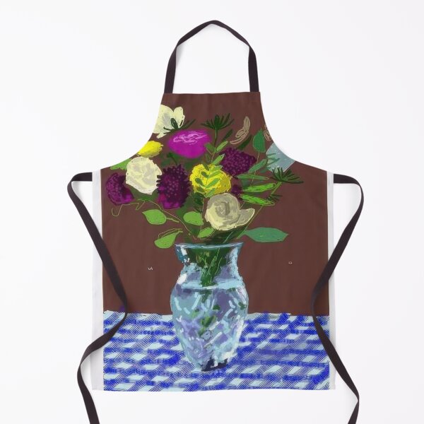 Item preview, David Hockney - th March , Flowers, Glass Vase On A Table - Signed Print by David Hockney undefinedr designed and sold by LILLIANSTRANGEy.