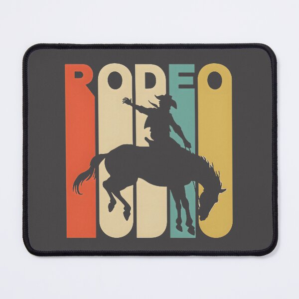 Item preview, Vintage Style Rodeo Silhouette Western Cowboy Design designed and sold by hannahnormann.