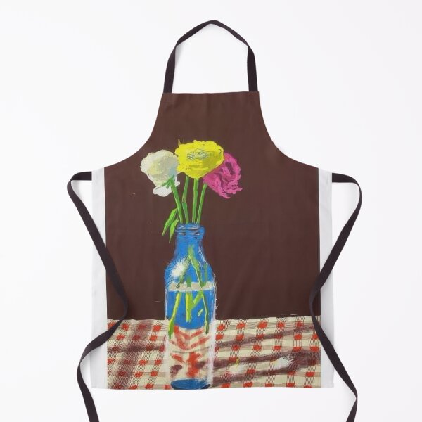 Item preview, David Hockney -  rd March , Flowers In A Milk Bottle - Signed Print by David Hockney undefinedr designed and sold by LILLIANSTRANGEy.