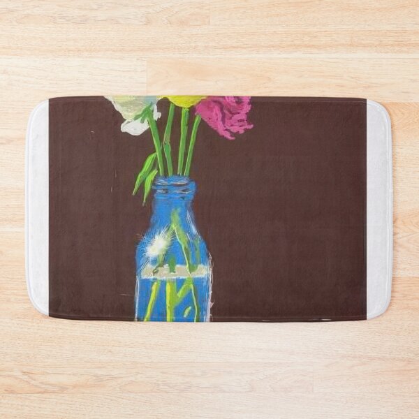 Item preview, David Hockney -  rd March , Flowers In A Milk Bottle - Signed Print by David Hockney undefinedr designed and sold by LILLIANSTRANGEy.