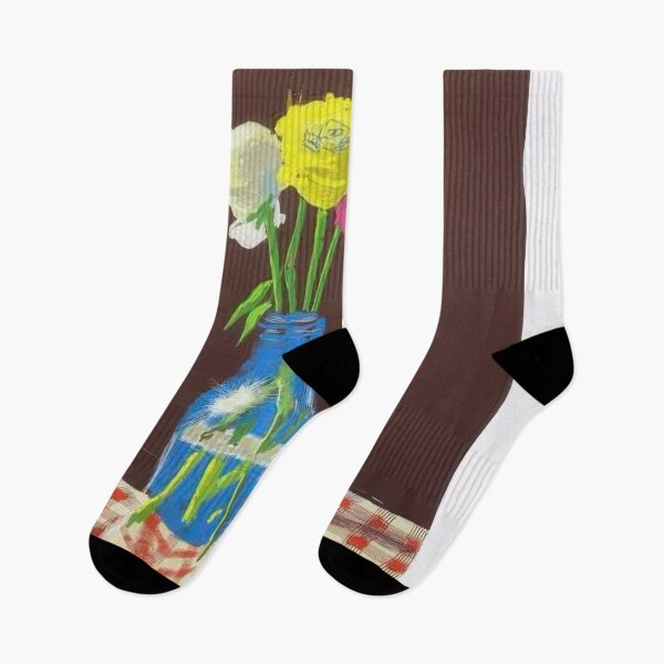 Item preview, David Hockney -  rd March , Flowers In A Milk Bottle - Signed Print by David Hockney undefinedr designed and sold by LILLIANSTRANGEy.