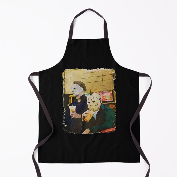 Item preview, Michael and Jason Horror Movie Coffee Break designed and sold by OddPopARt.