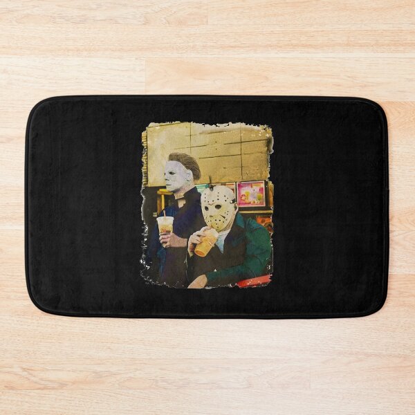Item preview, Michael and Jason Horror Movie Coffee Break designed and sold by OddPopARt.