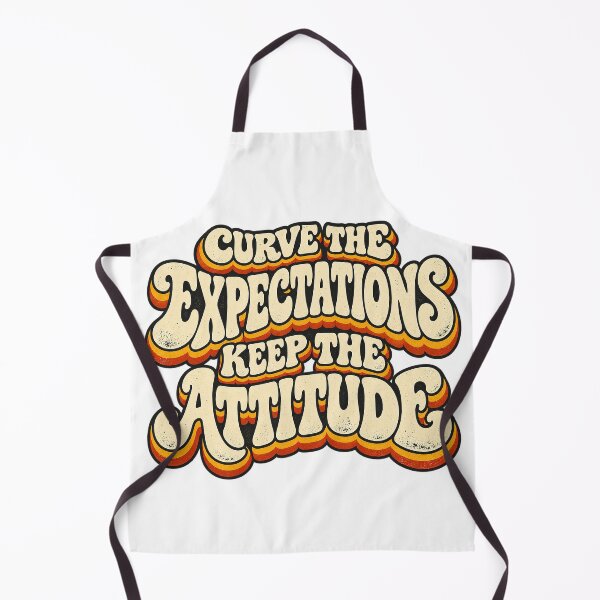 Item preview, CURVE THE EXPECTATIONS. KEEP THE ATTITUDE designed and sold by WheelieGdArt.