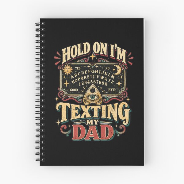 Item preview, Hold On I’m Texting My Dad Halloween Humor  designed and sold by DarkRelicStudio.
