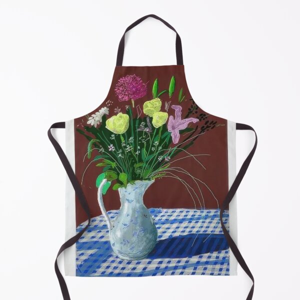 Item preview, David Hockney -  th February , Jug With Flowers - Signed Print by David Hockney undefinedr designed and sold by LILLIANSTRANGEy.