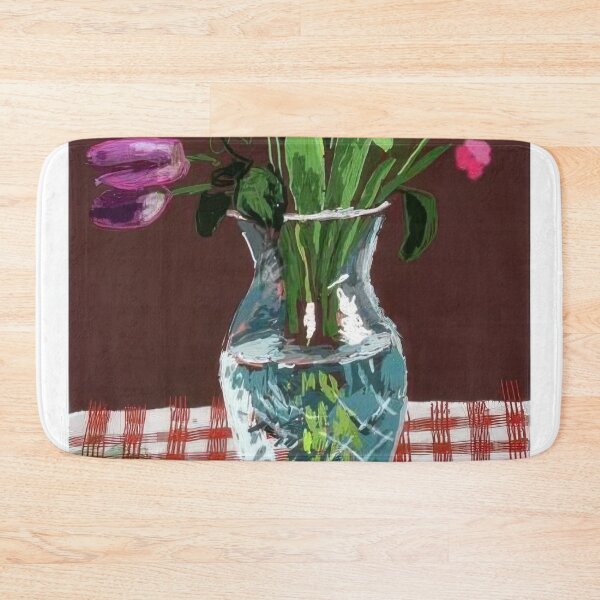 Item preview, David Hockney -  th March , Tulips In Cut Glass - Signed Print by David Hockney undefinedr designed and sold by LILLIANSTRANGEy.