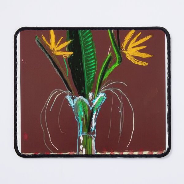 Item preview, David Hockney -  th March , Exotic Flowers - Signed Print by David Hockney undefinedr designed and sold by LILLIANSTRANGEy.