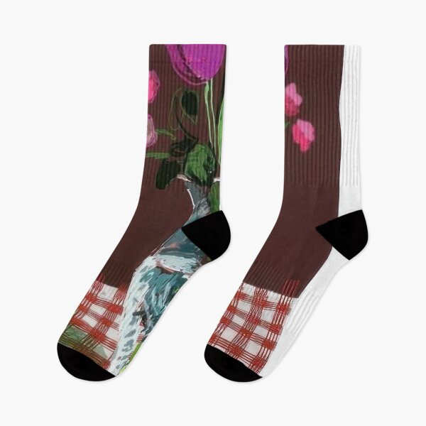 Item preview, David Hockney -  th March , Tulips In Cut Glass - Signed Print by David Hockney undefinedr designed and sold by LILLIANSTRANGEy.