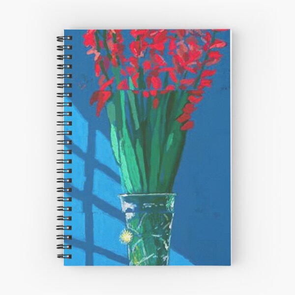 Item preview, David Hockney -  th July , Some Gladioli - Signed Print by David Hockney undefinedr designed and sold by LILLIANSTRANGEy.