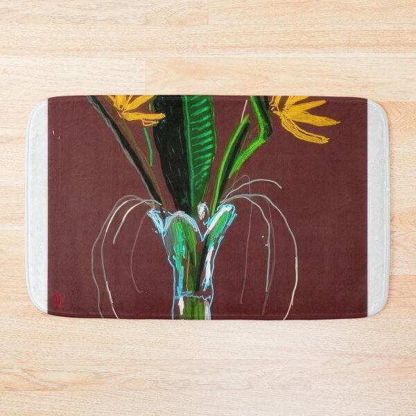 Item preview, David Hockney -  th March , Exotic Flowers - Signed Print by David Hockney undefinedr designed and sold by LILLIANSTRANGEy.