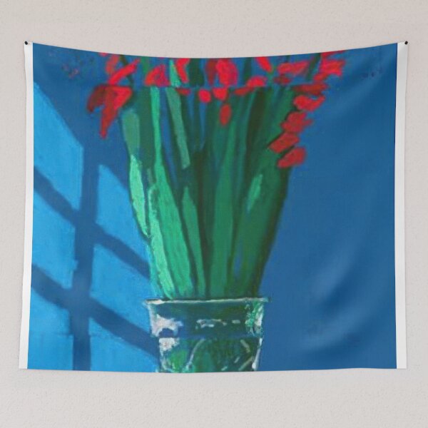 Item preview, David Hockney -  th July , Some Gladioli - Signed Print by David Hockney undefinedr designed and sold by LILLIANSTRANGEy.