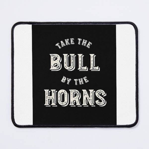 Item preview, Rodeo Inspired Take the Bull by the Horns Motivational Design designed and sold by hannahnormann.