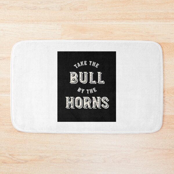 Item preview, Rodeo Inspired Take the Bull by the Horns Motivational Design designed and sold by hannahnormann.