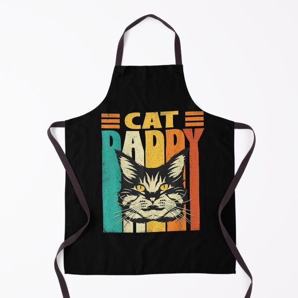 Item preview, Cat Daddy Vintage Retro Sunset Cat Lover Shirt designed and sold by PinkPeonStores.