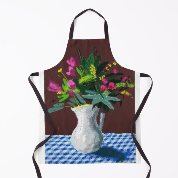 Item preview, David Hockney -  th March , Flowers In A Jug - Signed Print by David Hockney undefinedr designed and sold by LILLIANSTRANGEy.