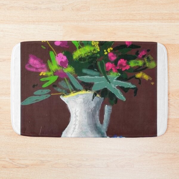 Item preview, David Hockney -  th March , Flowers In A Jug - Signed Print by David Hockney undefinedr designed and sold by LILLIANSTRANGEy.