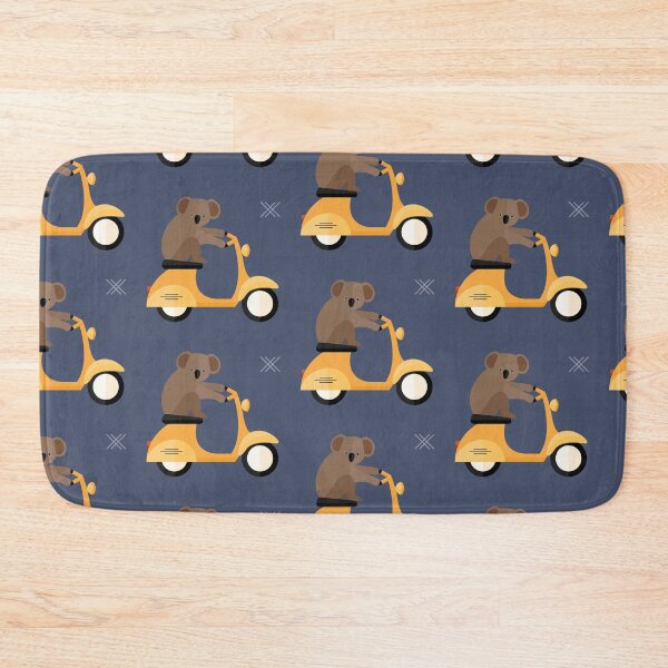 Item preview, Koalas on a scooter on blue designed and sold by reneesillus.