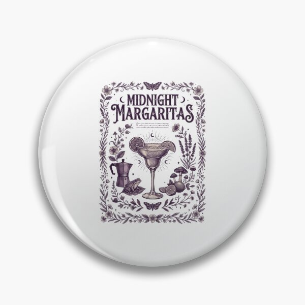 Item preview, Midnight Margaritas Vintage Cocktail Floral Retro Margarita Lover designed and sold by thefirstbroo.