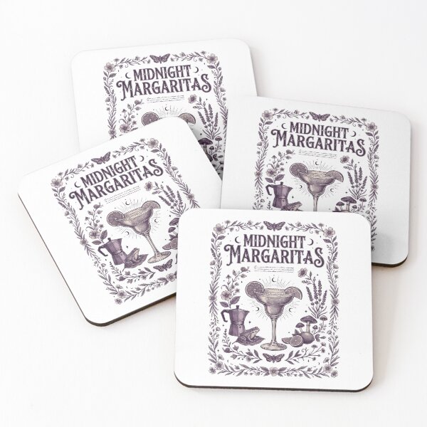 Item preview, Midnight Margaritas Vintage Cocktail Floral Retro Margarita Lover designed and sold by thefirstbroo.