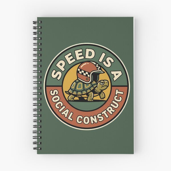 Item preview, Speed Is A Social Construct Turtle Badge designed and sold by DripCultureLab.