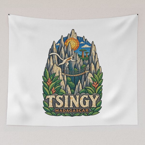 Item preview, Tsingy - Madagascar designed and sold by StudioRedKoala.