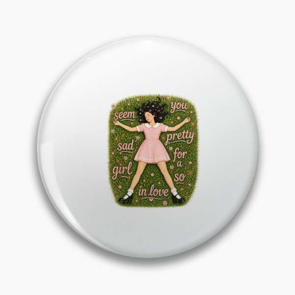 Item preview, Olivia Rodrigo Pretty Sad Girl Coquette Pop Music designed and sold by QuirkNestHalls.