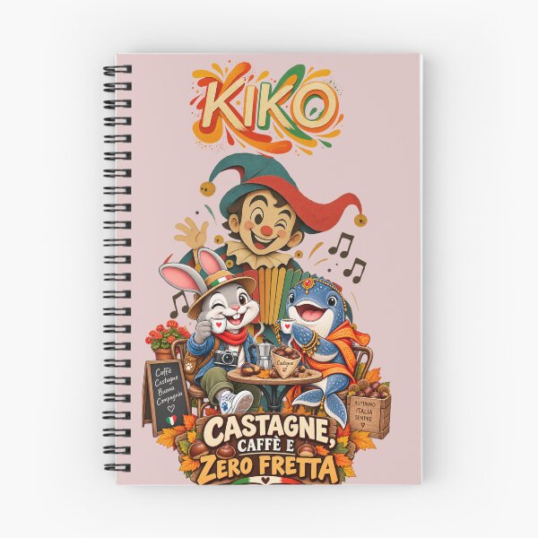 Item preview, Kiko • Chestnuts, Coffee and Zero Rush – Italian Autumn designed and sold by The Kawaii Forge.