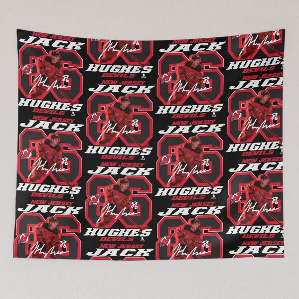 Item preview, Jack New Jersey Devils Hockey Player 86 designed and sold by OddPopARt.