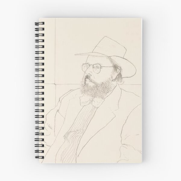 Item preview, David Hockney -  Henry Geldzahler With Hat - Signed Print by David Hockney undefinedr designed and sold by LILLIANSTRANGEy.