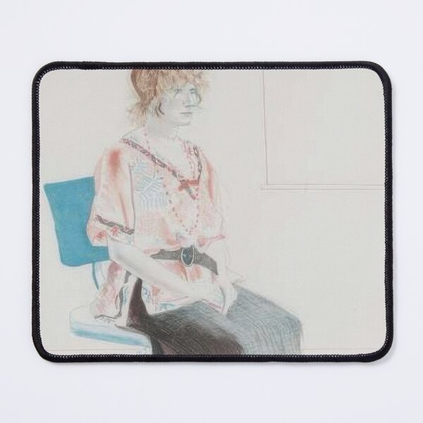 Item preview, David Hockney - Celia Seated In An Office Chair - Signed Print by David Hockney undefinedr designed and sold by LILLIANSTRANGEy.