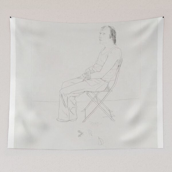 Item preview, David Hockney -  Mo With Five Leaves - Signed Print by David Hockney undefinedr designed and sold by LILLIANSTRANGEy.