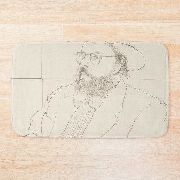 Item preview, David Hockney -  Henry Geldzahler With Hat - Signed Print by David Hockney undefinedr designed and sold by LILLIANSTRANGEy.