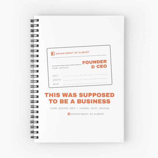 Item preview, Supposed To Be A Business - Funny Founder CEO Gift designed and sold by bojanaprinting.