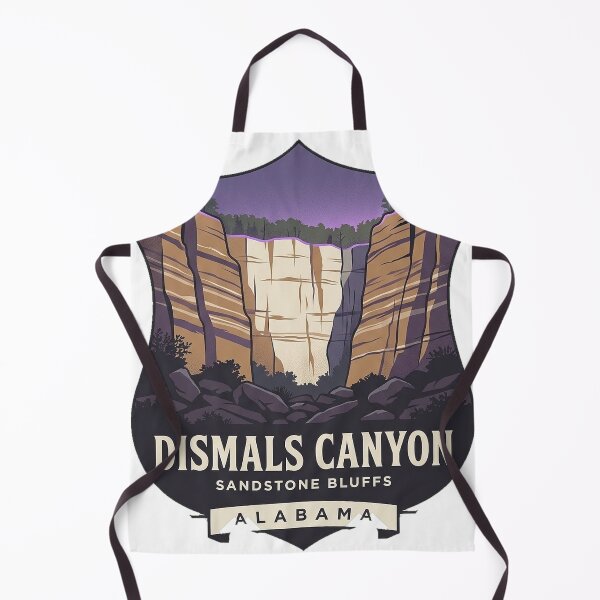 Artikelvorschau, Dismals Canyon Sandsteinklippen Alabama Crest Aufkleber entworfen und verkauft von DetourDgn.