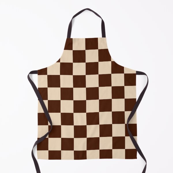 Item preview, Chocolate Brown Checkerboard Pattern designed and sold by jianina-alondra.