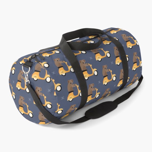 Item preview, Koalas on a scooter on blue designed and sold by reneesillus.