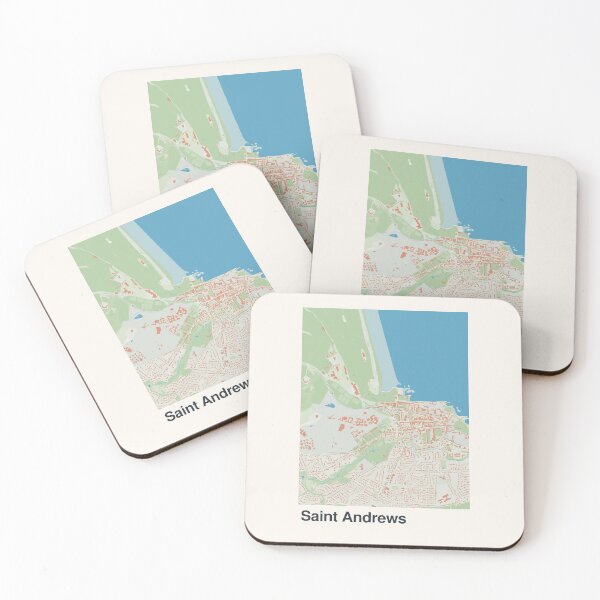 Item preview, Saint Andrews Minimalistic Map Art designed and sold by MapsNerd.