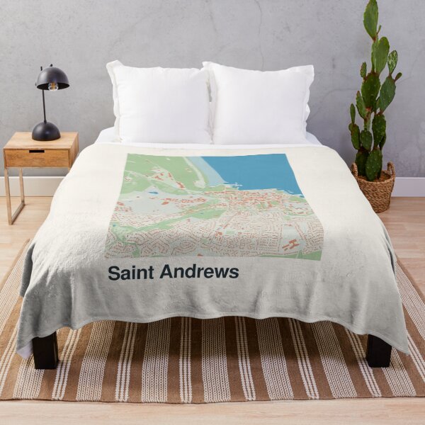 Item preview, Saint Andrews Minimalistic Map Art designed and sold by MapsNerd.