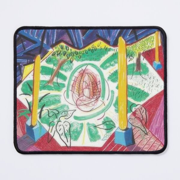 Item preview, David Hockney -  Views Of Hotel Well II - Signed Print by David Hockney undefinedr designed and sold by LILLIANSTRANGEy.