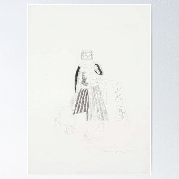 Item preview, David Hockney -  The Rescued Princess - Signed Print by David Hockney undefinedr designed and sold by LILLIANSTRANGEy.