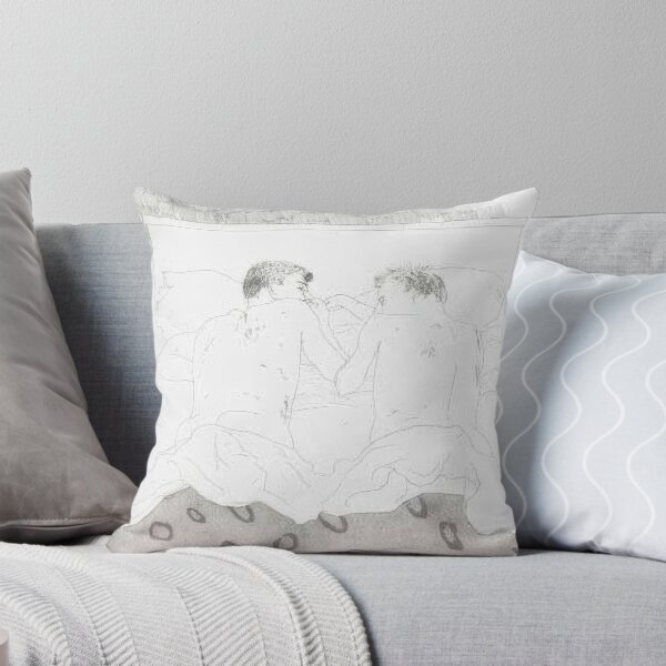 Item preview, David Hockney -  Two Boys Aged  Or  - Signed Print by David Hockney undefinedr designed and sold by LILLIANSTRANGEy.