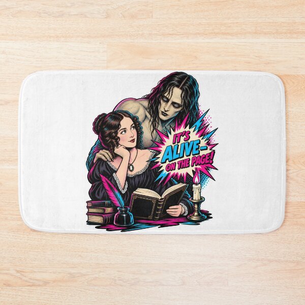 Item preview, Mary Shelley It's Alive on the Page Pop Art designed and sold by Fenay Designs.
