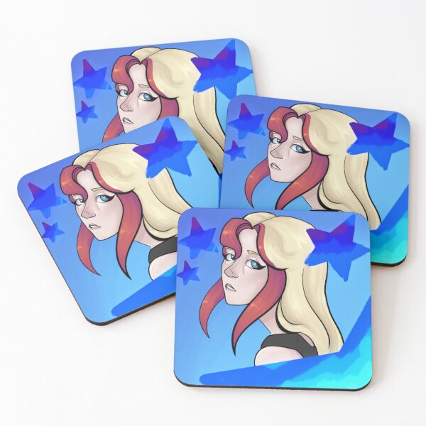 Item preview, Blue Star Stare designed and sold by Minterdseed.