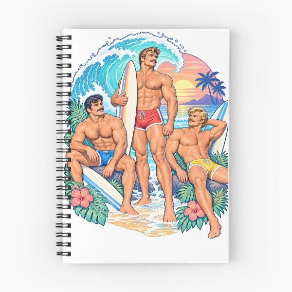 Item preview, Surfs Up Beach designed and sold by Leatherandsmoke.