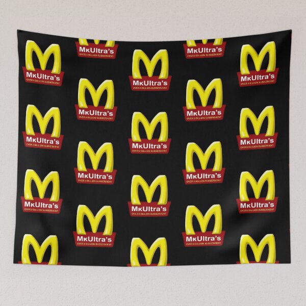 Item preview, Mk Ultra'S (Parody Of Popular Fast Food Logo) designed and sold by MarenEckert.