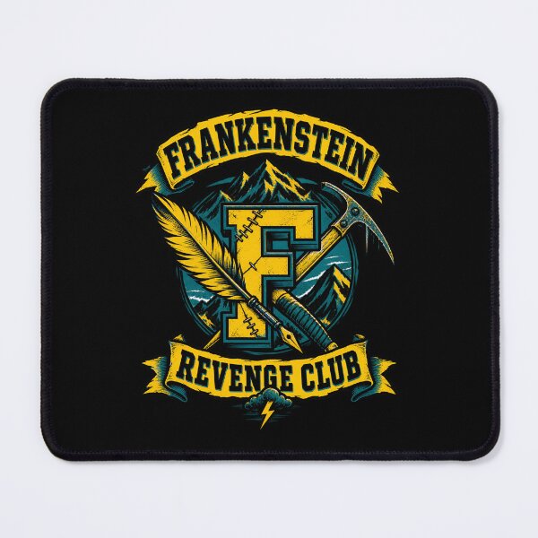 Item preview, Frankenstein Revenge Club Mountain Crest designed and sold by Fenay Designs.