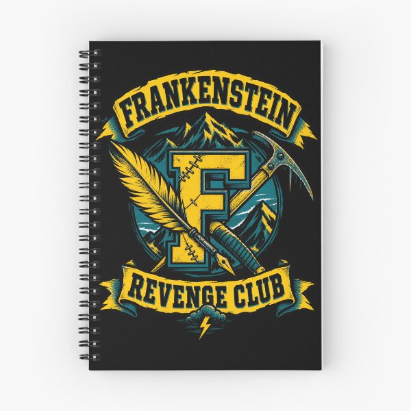 Item preview, Frankenstein Revenge Club Mountain Crest designed and sold by Fenay Designs.